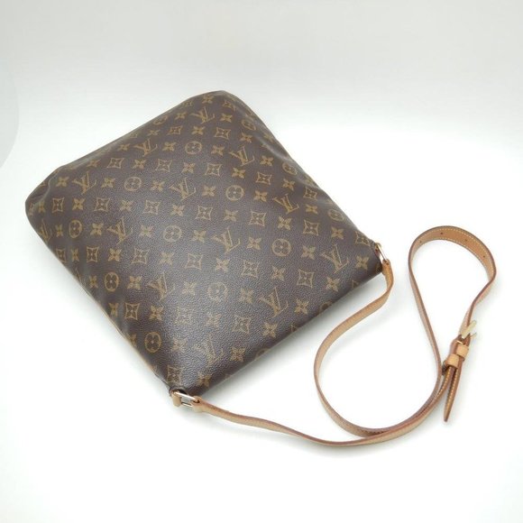 Louis Vuitton Monogram Musette Brown Shoulder Bag - Picture 3 of 8